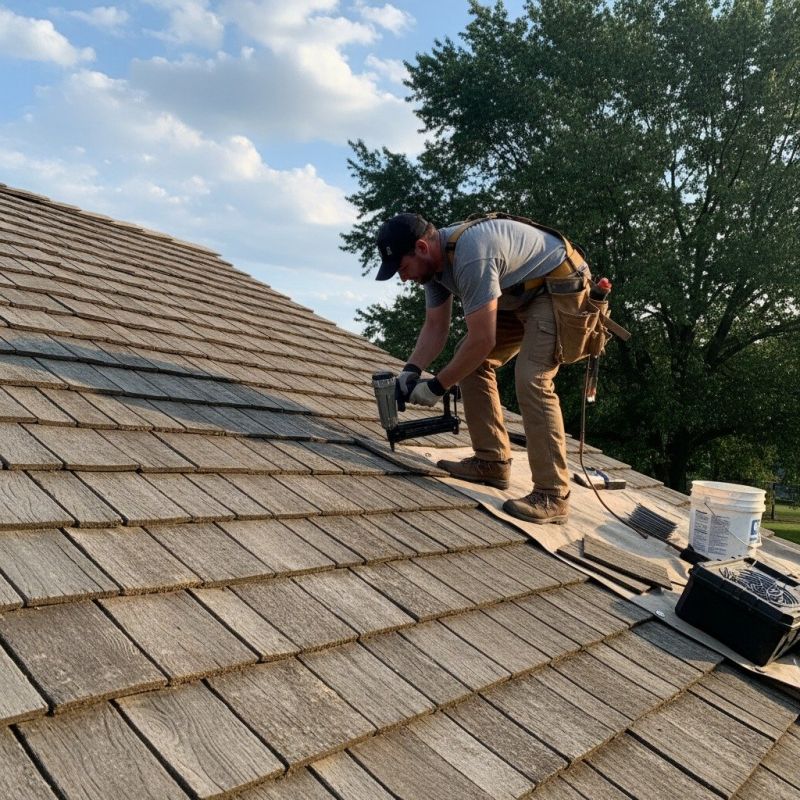 Shake Roof Replacement